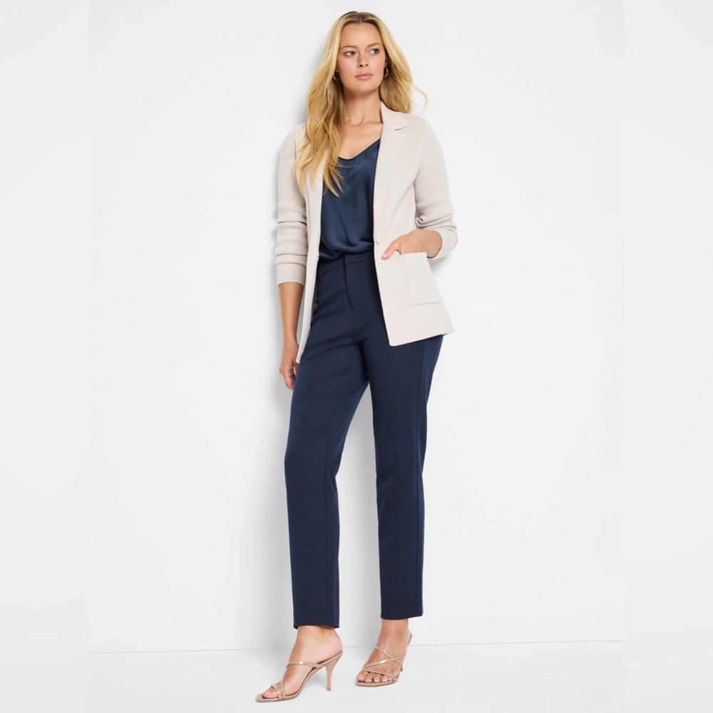 NWT NIC+ZOE Elegant Knit Blazer XS